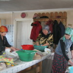Субботник в трапезной храма в честь Благовещения Пресвятой Богородицы село Байкало-Кудара