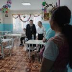 Посещение пансионата ' Милосердия'  настоятелем   храма село Кудара